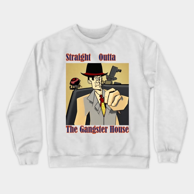 The Gangster Crewneck Sweatshirt by The GOAT Design